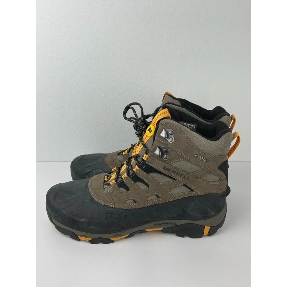 Merrell Stone Moab Polar Mens US 12 Waterproof Footwear Hiking Boots NWOB